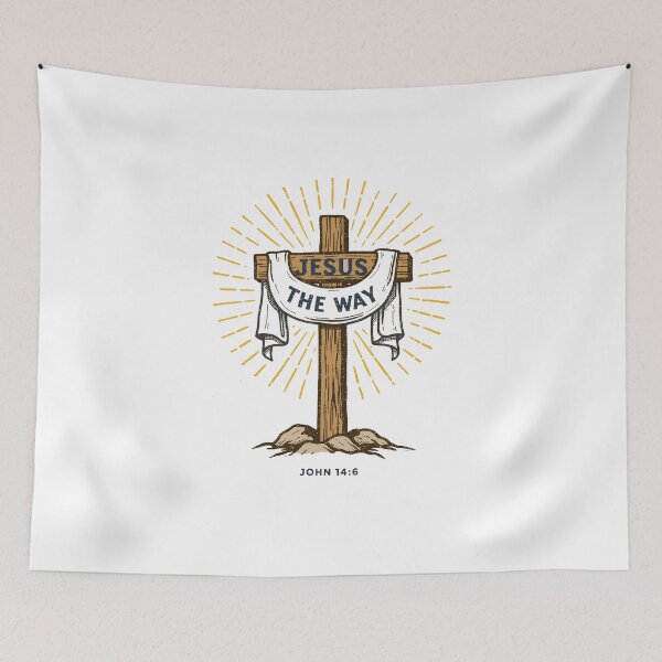 Item preview, Jesus The Way John 14:6 designed and sold by Matinez Pink.