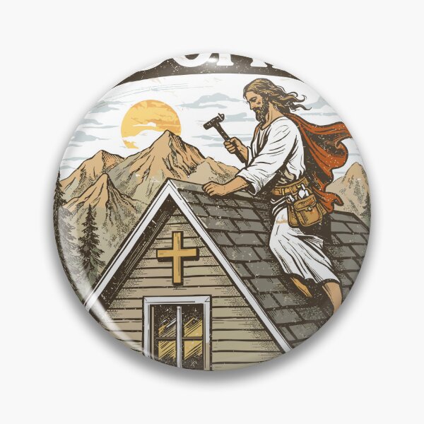 Item preview, Solid Rock Roofing Since 33AD designed and sold by Matinez Pink.