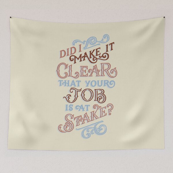 Item preview, Your Job is at Stake V2 designed and sold by polliadesign.