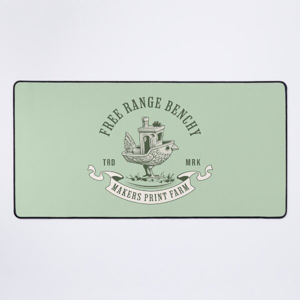 Item preview, Free Range Benchy Vintage Farm Badge  designed and sold by RoughPrint.