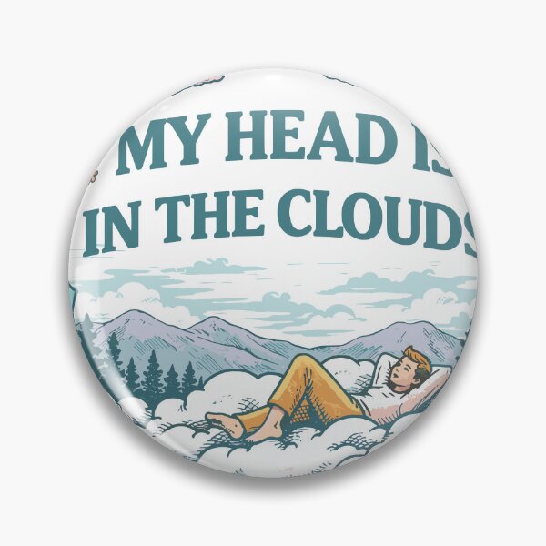 Item preview, My Head Is In The Clouds designed and sold by Matinez Pink.