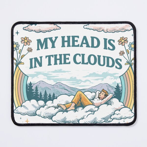 Item preview, My Head Is In The Clouds designed and sold by Matinez Pink.