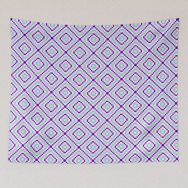 Item preview, Vaporwave Pixel Grid Pattern designed and sold by ccitypictures.