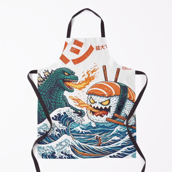 Item preview, King Of Sushi Godzilla Vs Sushi designed and sold by Matinez Pink.