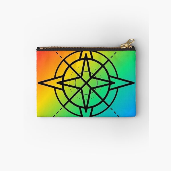 Item preview, Rainbow Gradient Compass | Colorful Wind Rose designed and sold by MysticVargas.