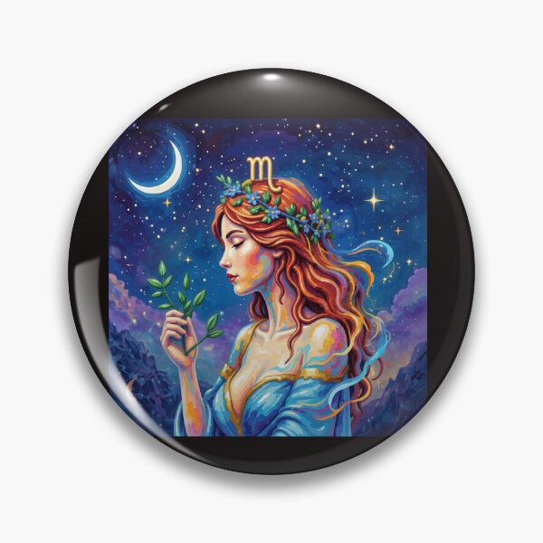 Item preview, Virgo Zodiac C Fluid Abstract colorful geometric zodiac design designed and sold by SmashingDeals.