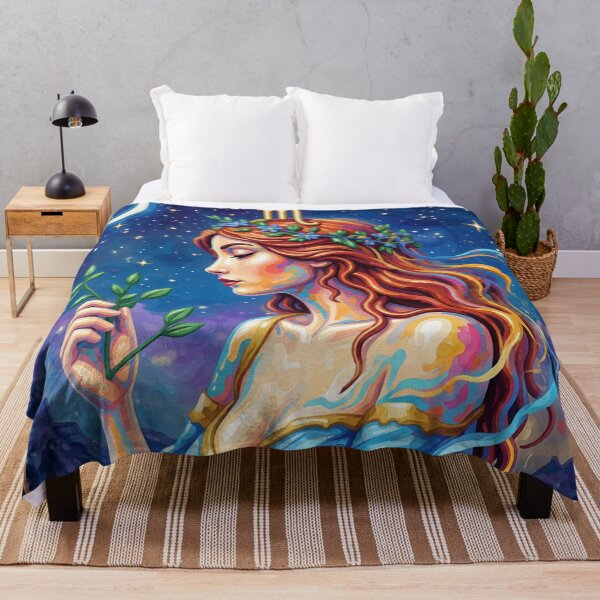 Item preview, Virgo Zodiac C Fluid Abstract colorful geometric zodiac design designed and sold by SmashingDeals.