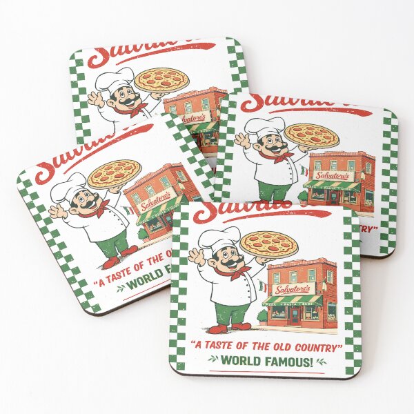 Item preview, Salvatore's Authentic Italian Pizza designed and sold by Matinez Pink.