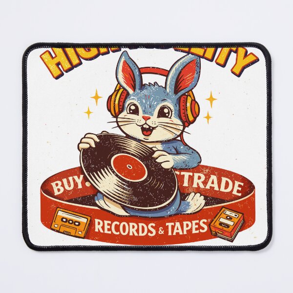 Item preview, High Fidelity Records & Tapes designed and sold by Matinez Pink.