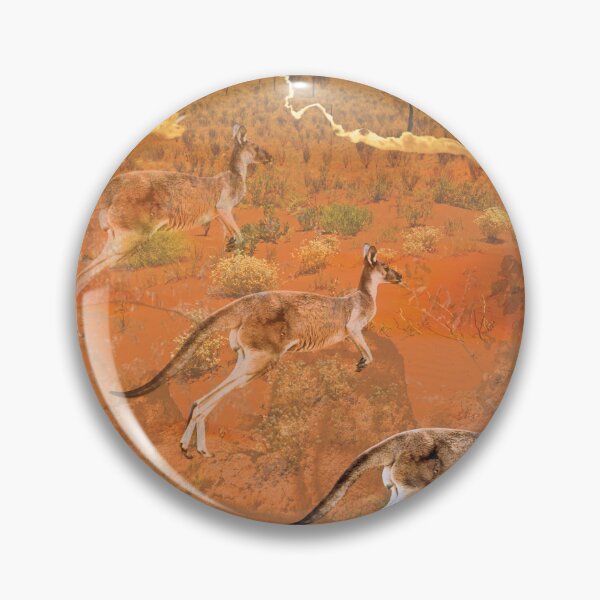 Item preview, Kangaroo in the Outback designed and sold by GeoGoose.