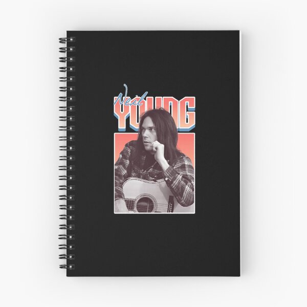 Item preview, Neil Young Retro Portrait Graphic Design designed and sold by ArmandaBischo.