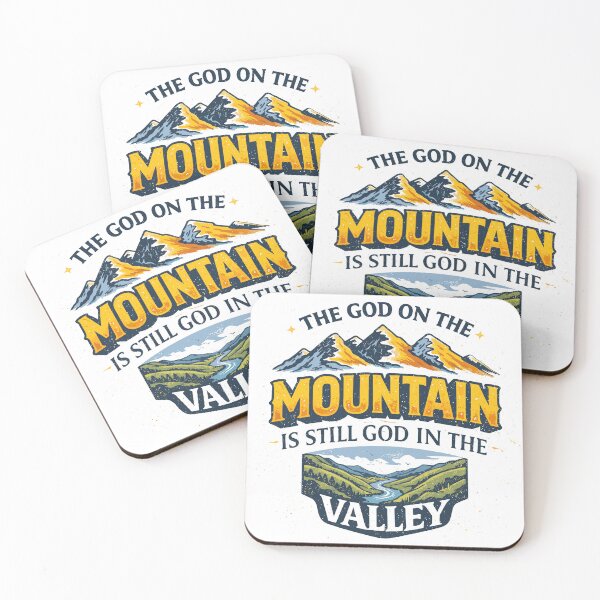 Item preview, The God On The Mountain Is Still God In The Valley designed and sold by Matinez Pink.