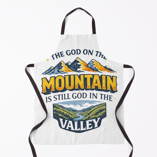Item preview, The God On The Mountain Is Still God In The Valley designed and sold by Matinez Pink.