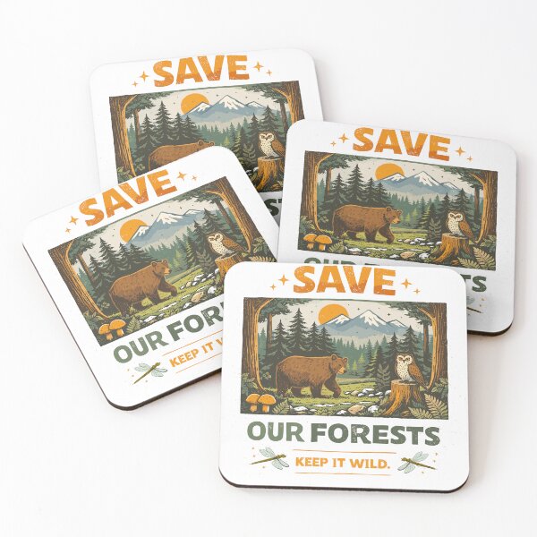 Item preview, Save Our Forests Keep It Wild designed and sold by Matinez Pink.
