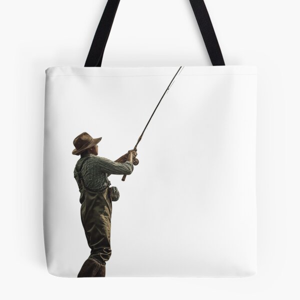 Item preview,  Young Fisherman by the River | Peaceful Fishing Nature Design designed and sold by Pablo059.