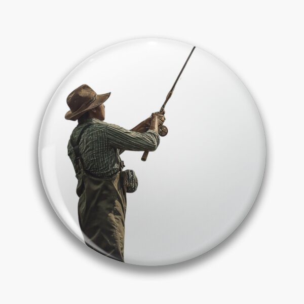Item preview,  Young Fisherman by the River | Peaceful Fishing Nature Design designed and sold by Pablo059.