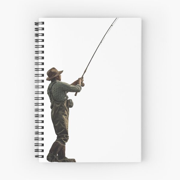 Item preview,  Young Fisherman by the River | Peaceful Fishing Nature Design designed and sold by Pablo059.