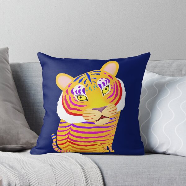 Item preview, Tiger Looking Back designed and sold by TamaAnimalArt.