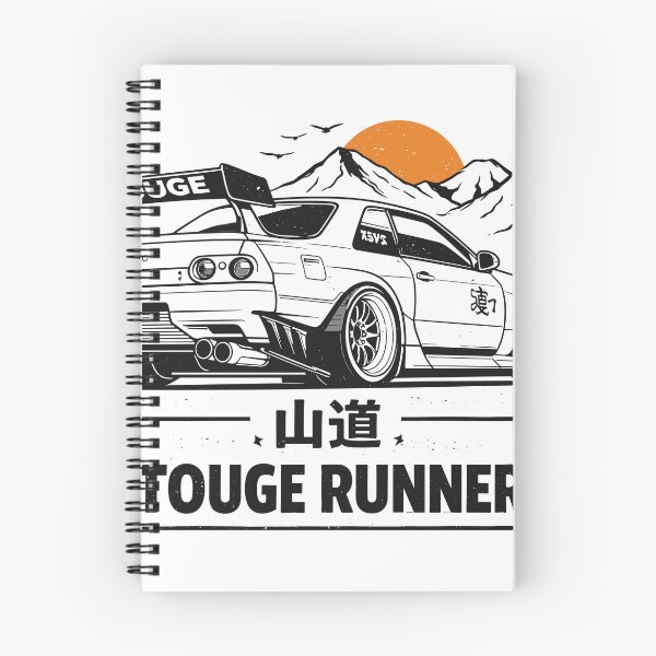Item preview, Touge Runner Mountain Drift designed and sold by Matinez Pink.