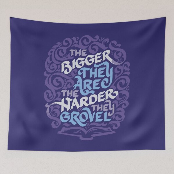 Item preview, The Harder They Grovel designed and sold by polliadesign.