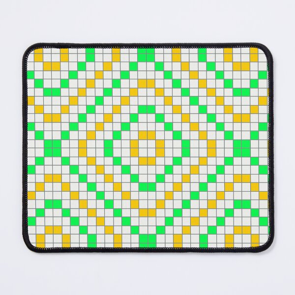 Item preview, Toxic Pixel Grid Pattern designed and sold by ccitypictures.