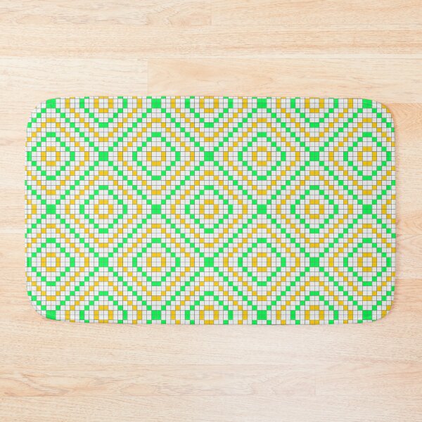 Item preview, Toxic Pixel Grid Pattern designed and sold by ccitypictures.