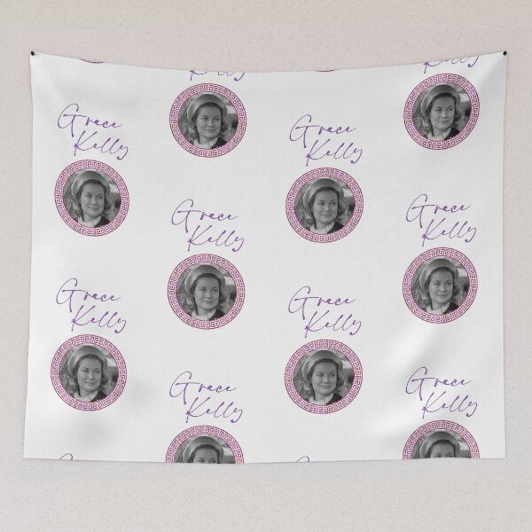 Item preview, Grace Kelly B&W (on White) designed and sold by PawsitiveMum3.
