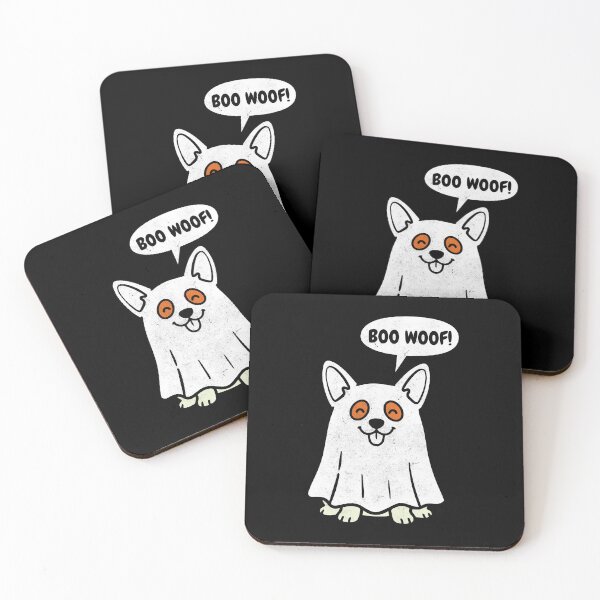 Item preview, Corgi Boo Woof - Ghost Funny Halloween Dog Gift designed and sold by clickbongski.