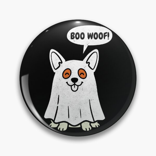 Item preview, Corgi Boo Woof - Ghost Funny Halloween Dog Gift designed and sold by clickbongski.