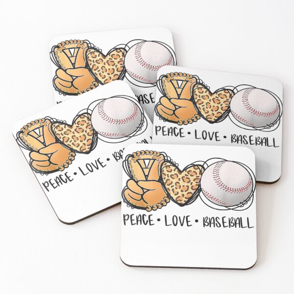 Item preview, Baseball Mom Leopard Print Peace Love Baseball Mother's Day  designed and sold by Albaradartshop.