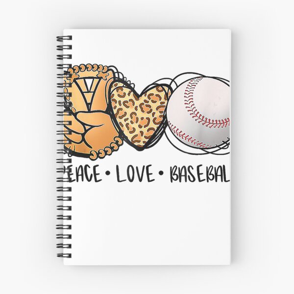 Item preview, Baseball Mom Leopard Print Peace Love Baseball Mother's Day  designed and sold by Albaradartshop.