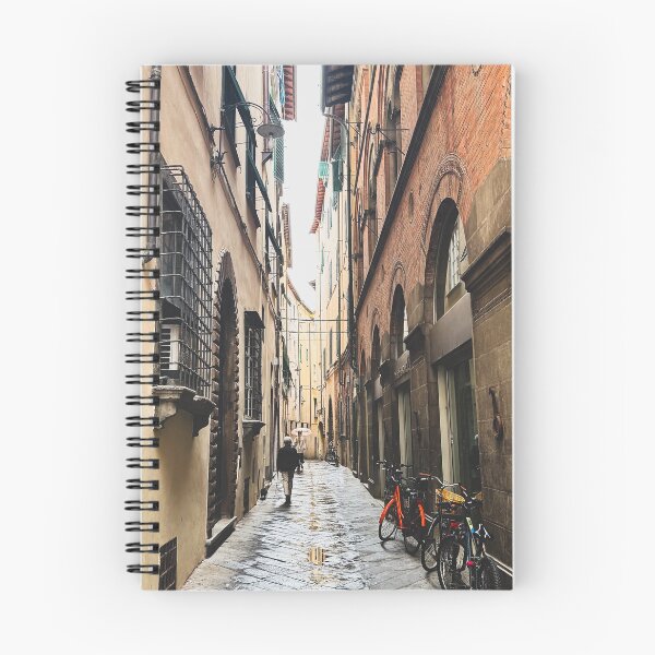 Item preview, Lucca Alleyway on a Rainy Day designed and sold by Diego Re.
