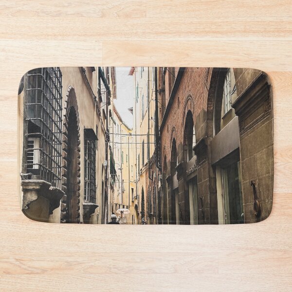 Item preview, Lucca Alleyway on a Rainy Day designed and sold by Diego Re.