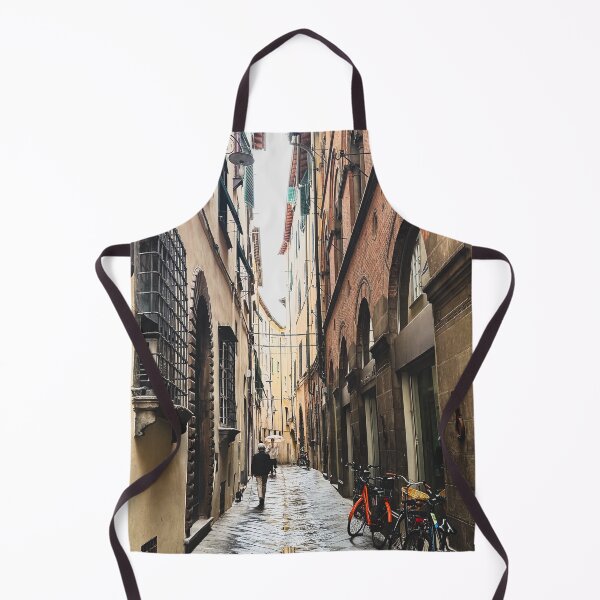 Item preview, Lucca Alleyway on a Rainy Day designed and sold by Diego Re.