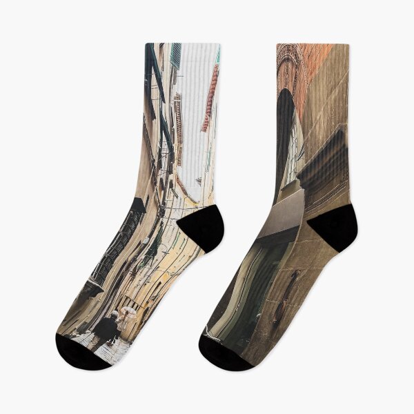 Item preview, Lucca Alleyway on a Rainy Day designed and sold by Diego Re.