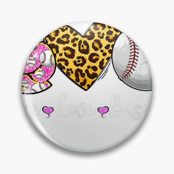 Item preview, Baseball Mom Leopard Print Peace Love Baseball Mother's Day designed and sold by Albaradartshop.