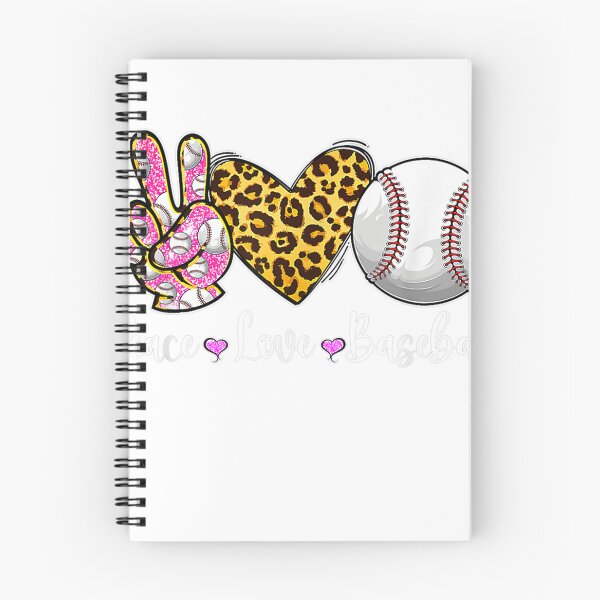 Item preview, Baseball Mom Leopard Print Peace Love Baseball Mother's Day designed and sold by Albaradartshop.