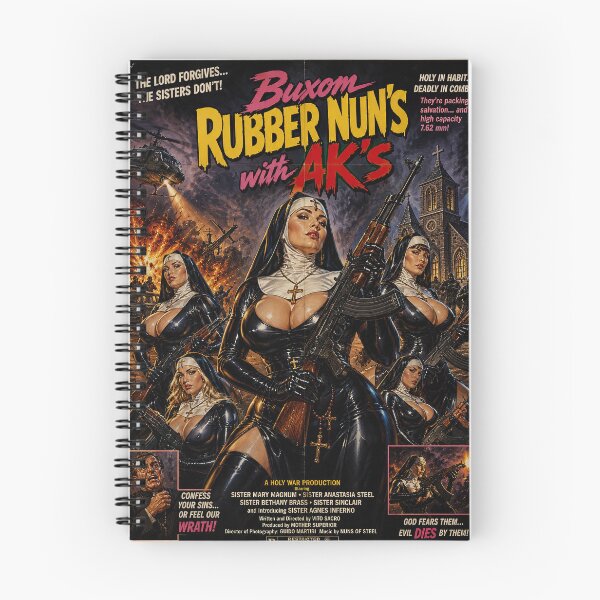 Item preview, Buxom Rubber Nuns with AK's (Version 2) designed and sold by obstinator.