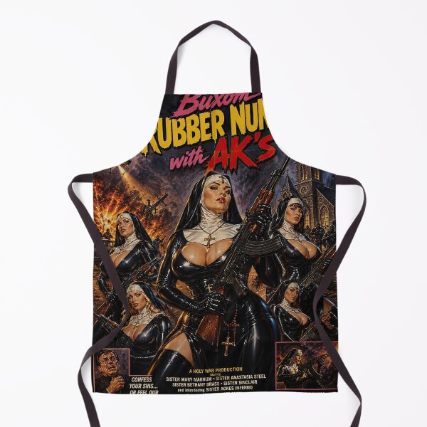 Item preview, Buxom Rubber Nuns with AK's (Version 2) designed and sold by obstinator.