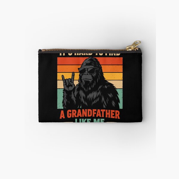 Item preview, It's Hard To Find A Grandfather Like Me - Funny Bigfoot Grandpa Retro Art designed and sold by PixelMarrero.