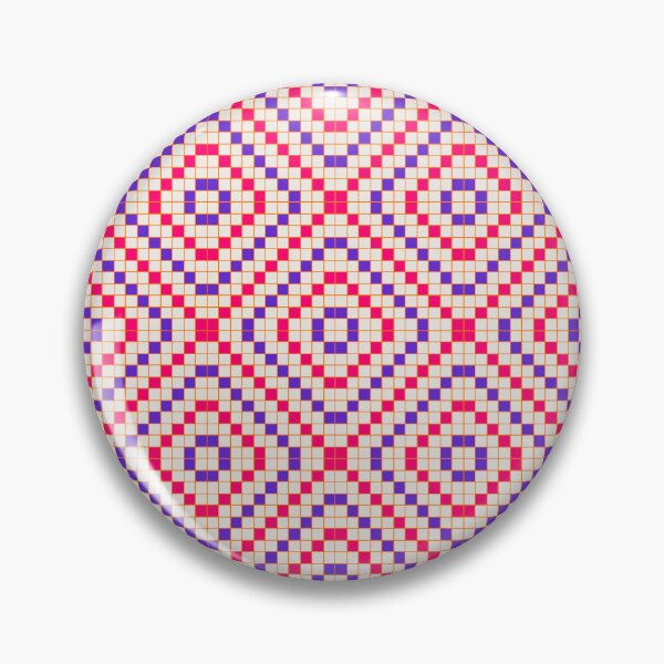 Item preview, Neon Sunset Pixel Grid Pattern designed and sold by ccitypictures.
