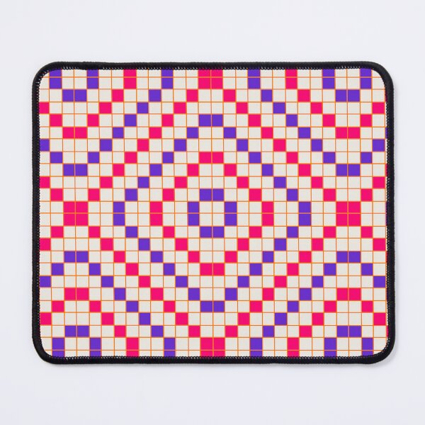 Item preview, Neon Sunset Pixel Grid Pattern designed and sold by ccitypictures.