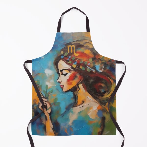 Item preview, Virgo Zodiac C Modern Abstract Oil Design colorful geometric zodiac abstract designed and sold by SmashingDeals.