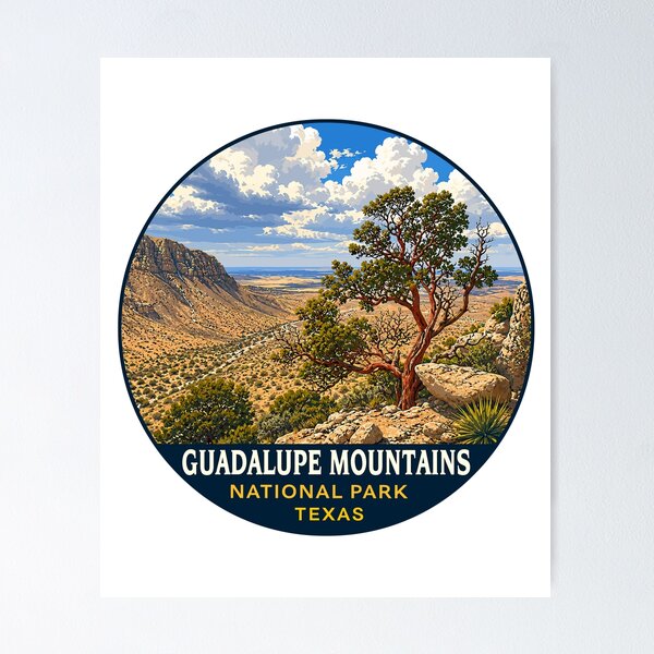 Item preview, Guadalupe Mountains National Park designed and sold by Gideon Emmerich.