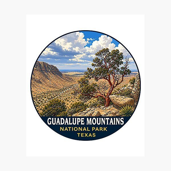 Item preview, Guadalupe Mountains National Park designed and sold by Gideon Emmerich.