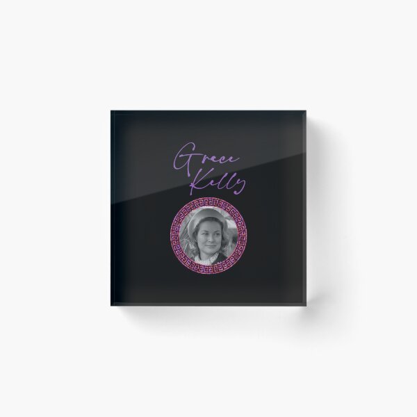 Item preview, Grace Kelly B&W (on Black) designed and sold by PawsitiveMum3.