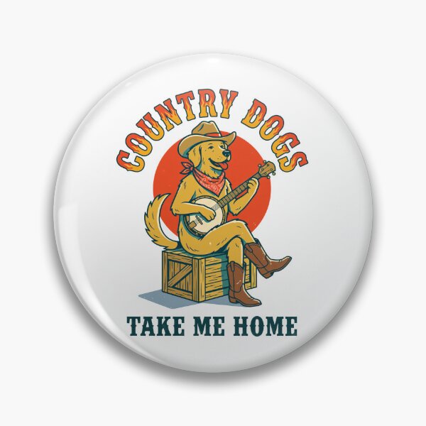 Item preview, Country Dog Banjo Player Take Me Home designed and sold by GiaoCalonas.