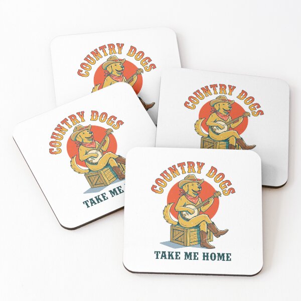 Item preview, Country Dog Banjo Player Take Me Home designed and sold by GiaoCalonas.