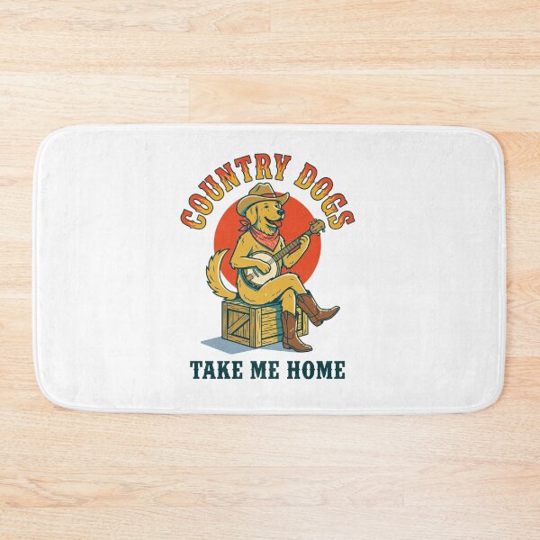 Item preview, Country Dog Banjo Player Take Me Home designed and sold by GiaoCalonas.
