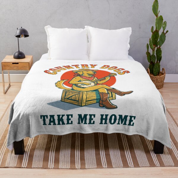 Item preview, Country Dog Banjo Player Take Me Home designed and sold by GiaoCalonas.